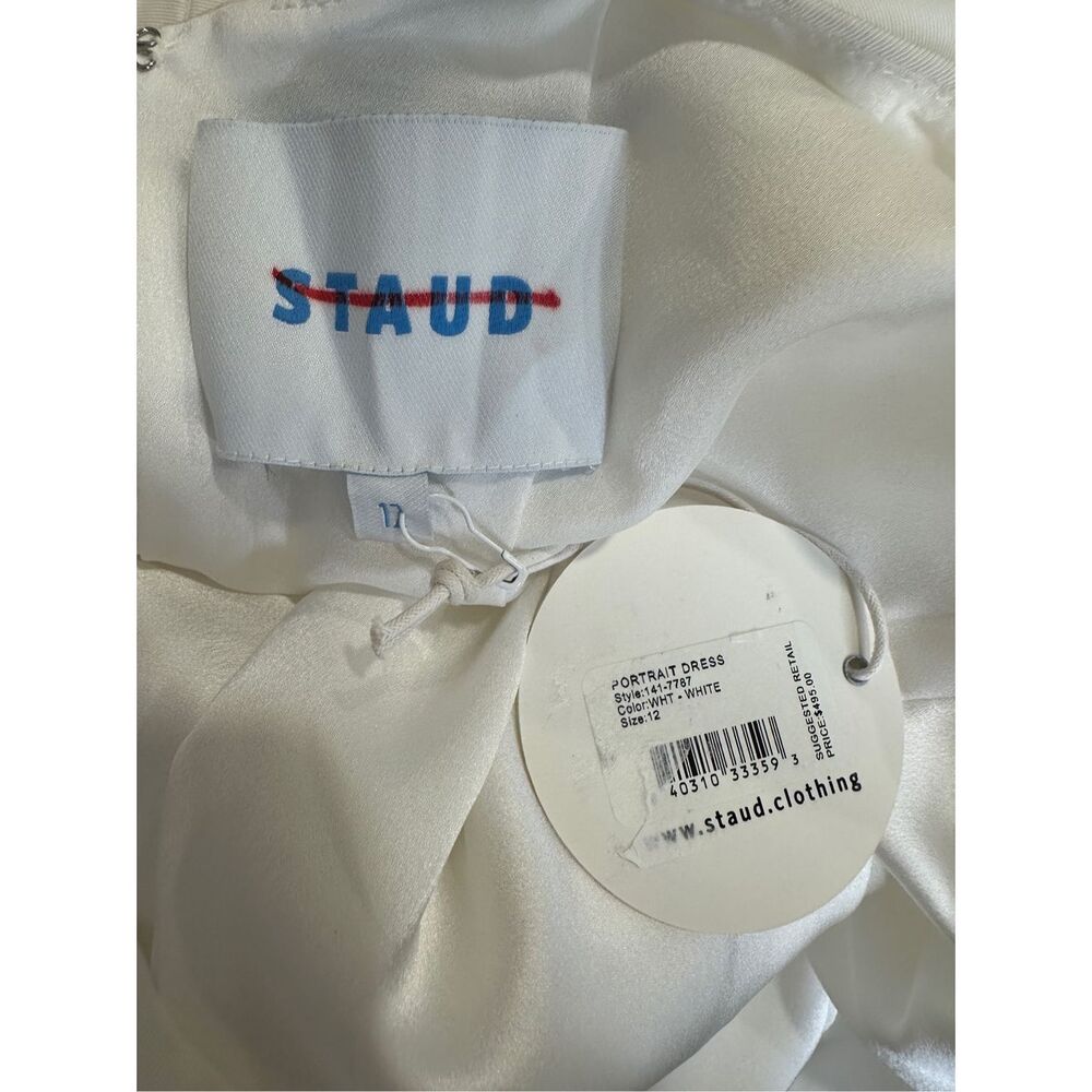 STAUD White Sleeveless Maxi Dress - Picture 9 of 9